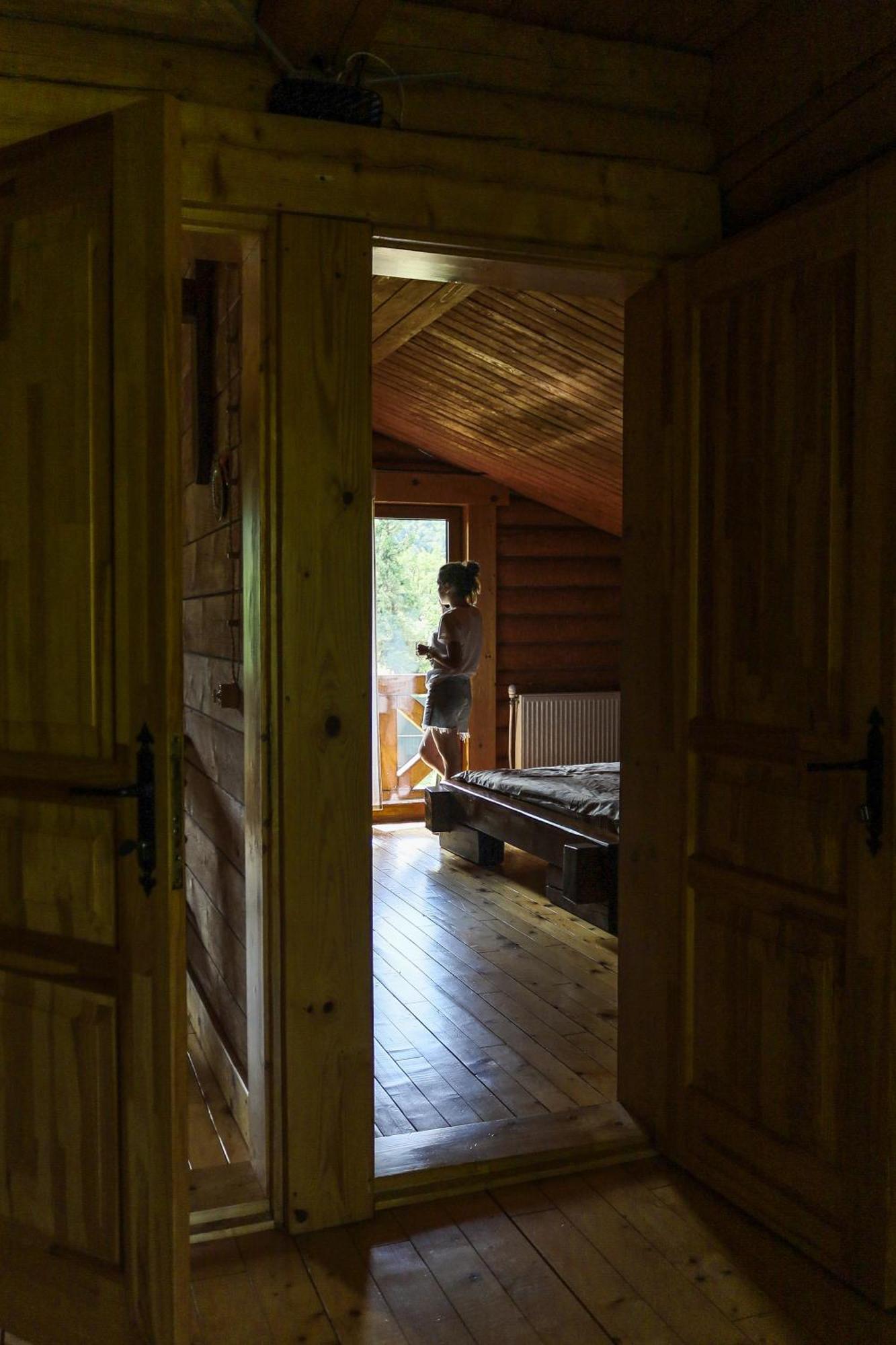 Сottage "Ksenija" Котедж "Ксенія" Skole Eksteriør bilde